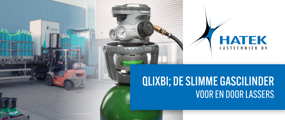Qlixbi gascilinder; speciaal voor lassers!